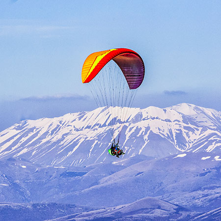 volo in parapendio avanzato norma